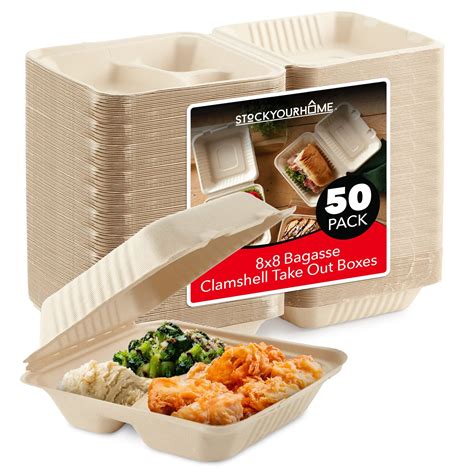 Take Out Containers, Trays 